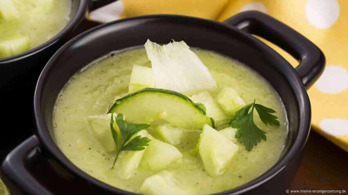 Kalte Gurkensuppe: So gelingt die vegane Suppe für heiße Tage 