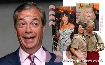 From a German bond broker to a French waitress 15 his junior: Inside Nigel Farage's complicated love life