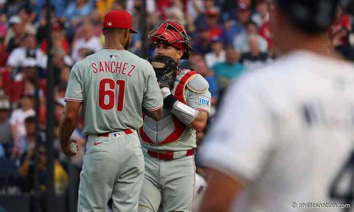 Cristopher Sánchez allows new career high in runs, Kyle Schwarber ejected in Phillies loss