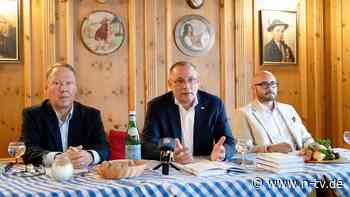 AfD-Chef präsentiert Biografie: Chrupalla sieht sich nicht am Ende, er hofft auf Sachsen