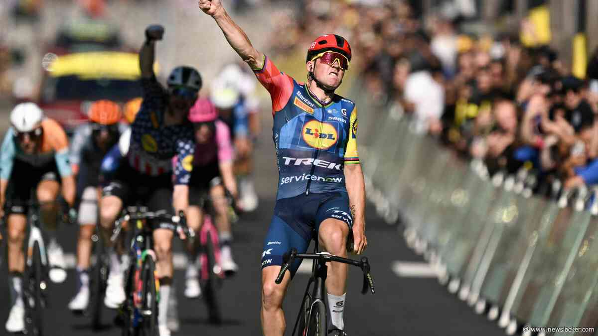 Mads Pedersen rondt vakwerk Lidl-Trek af Tour de France, Torstein Traeen neemt geel over van Tadej Pogacar