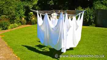 Families urged to follow the 12pm rule if hanging clothes outside this summer