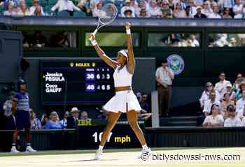 Coco Gauff avanzó por primera vez a semifinales en Wimbledon y Jannik Sinner dio otro paso