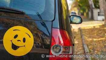 Teure Gefahr! Diese Auto-Aufkleber können ganz schön kostspielig werden