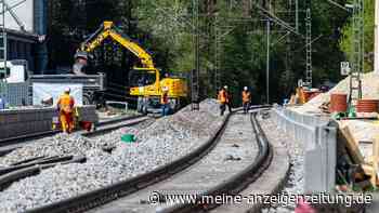 Bahn: Verzögerungen bei Sanierung Nürnberg-Regensburg