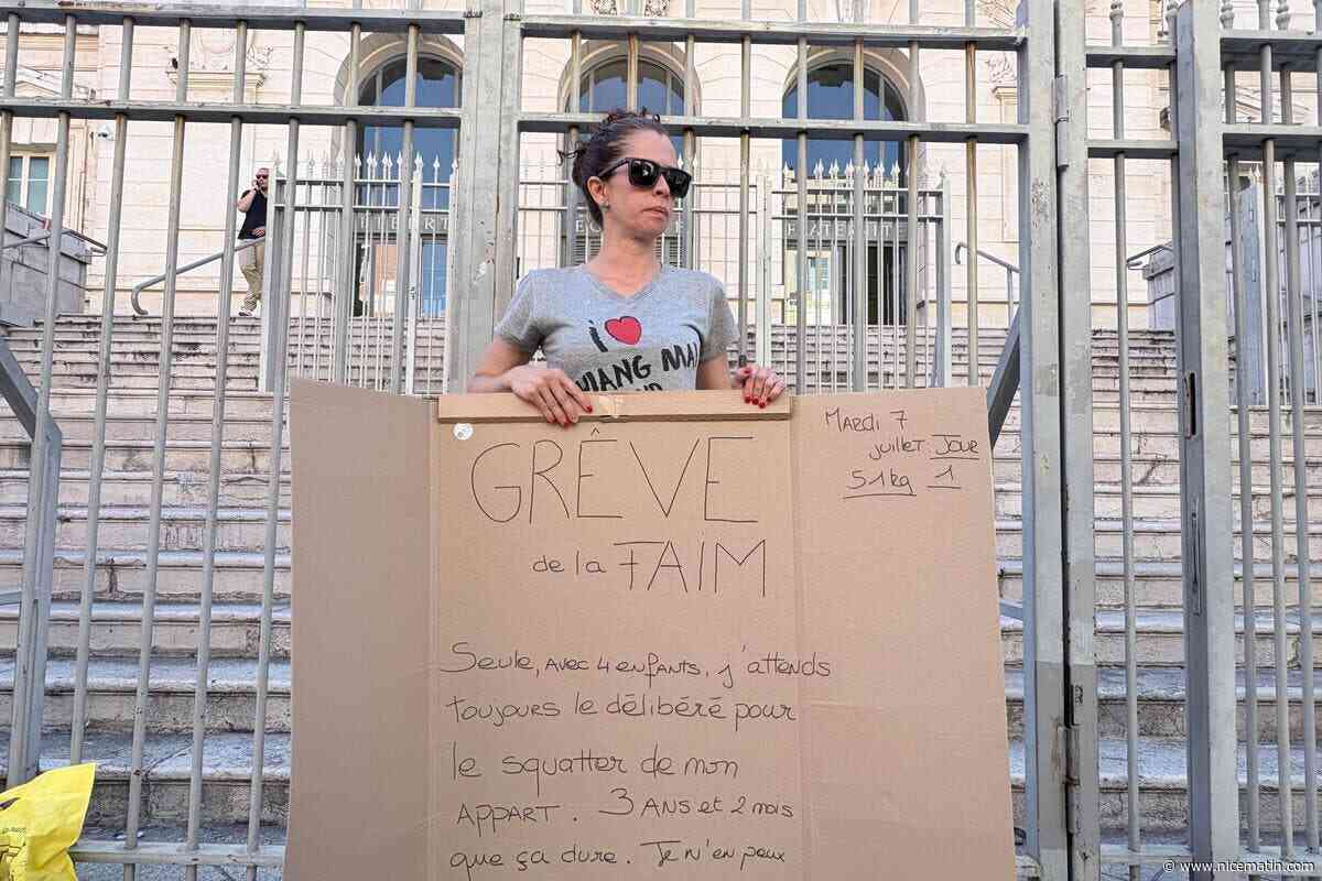 « Je ne veux plus être une victime » : son appartement est squatté, elle n’arrive plus à joindre les deux bouts, cette Niçoise a entamé une grève de la faim