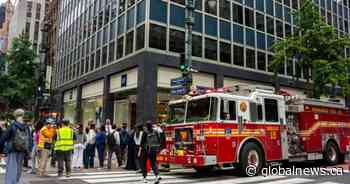 Falling bricks and buckling columns at a Manhattan high rise force evacuations