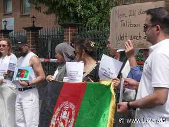 Kundgebung vor afghanischem Konsulat in Bonn