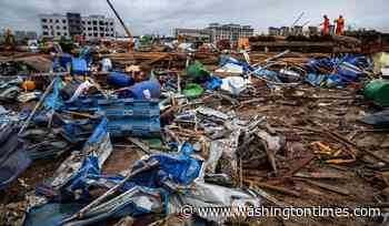 Tornadoes and storms in central China kill at least 11 people