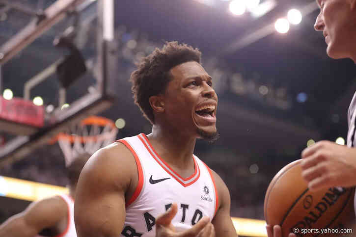 After “20 years and 1 day,” Kyle Lowry comes out to retire a Raptor