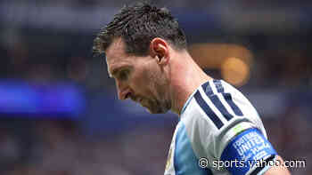 Argentina trail Egypt at half-time after Messi penalty saved