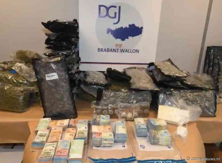 Tientallen kilo’s wiet en ruim 233.000 euro cash gepakt bij invallen drugsnetwerk in België