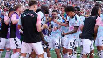 Belgium say beating U.S. 'justice' after ban U-tur...