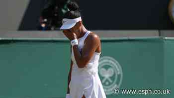 Osaka ousted by Muchova in Wimbledon quarters