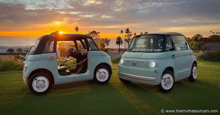 FIAT Threatens The Golf Cart Industry With New 8 Horsepower Topolino