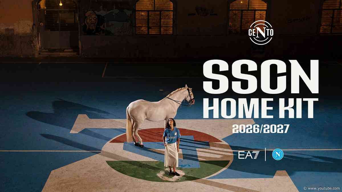 Live | PE’ CIENT’ANNE | La presentazione della maglia gara home SSC Napoli 2026/27