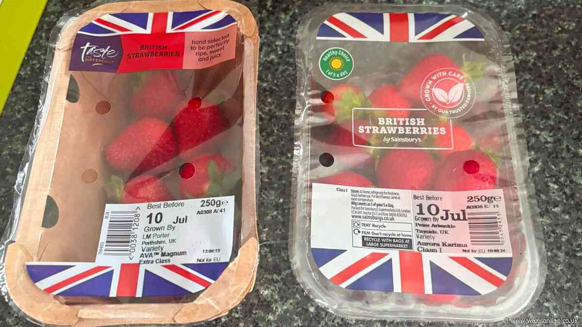 I tried Sainsbury's Taste the Difference strawberries against cheapest to see if they're worth it