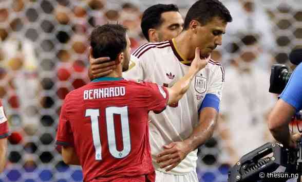 World Cup : Rodri apologises to Bernardo Silva after Portugal exit
