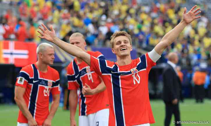 Norwegian media react to Martin Odegaard's performance vs Brazil