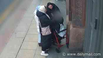 Moment three women steal antique bracelet from wrist of lone 97-year-old woman - as gang are jailed over series of distraction burglaries