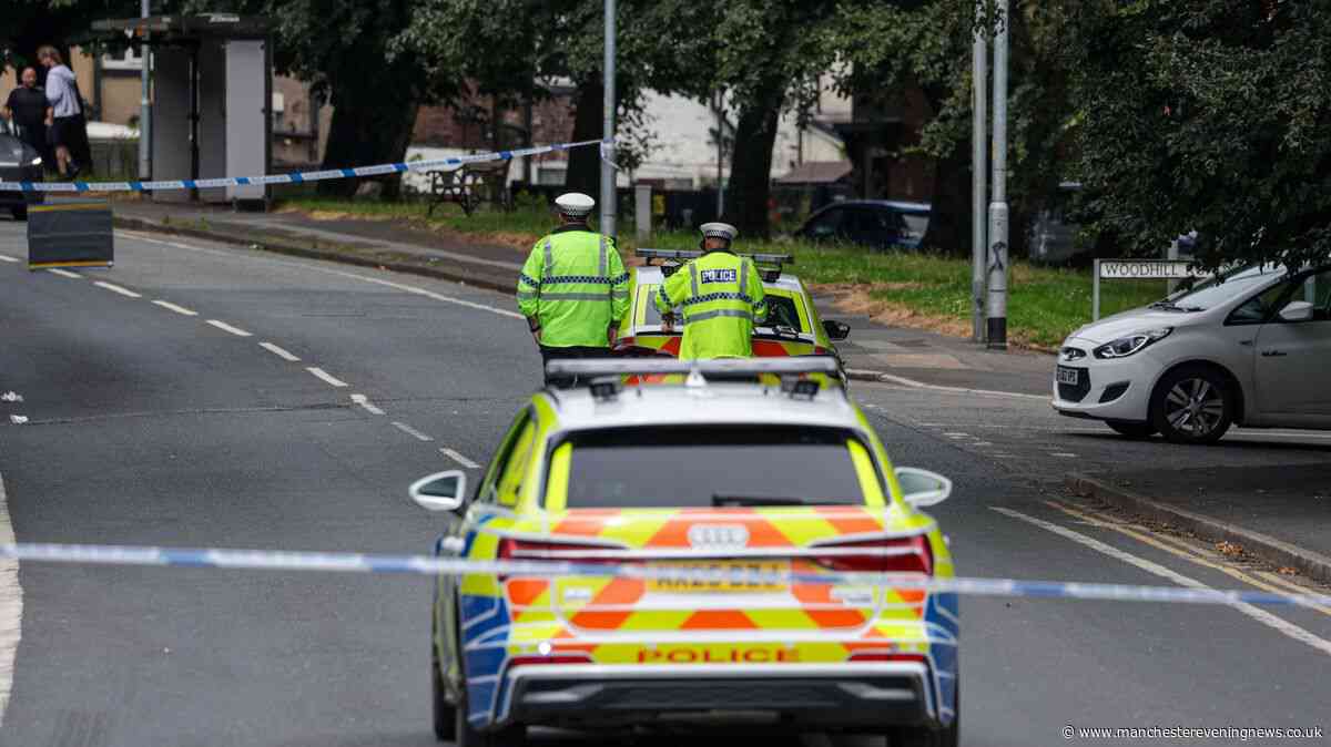 Man rushed to hospital after bike crash that closed road for hours in Bury