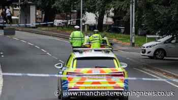 Man rushed to hospital after bike crash that closed road for hours in Bury