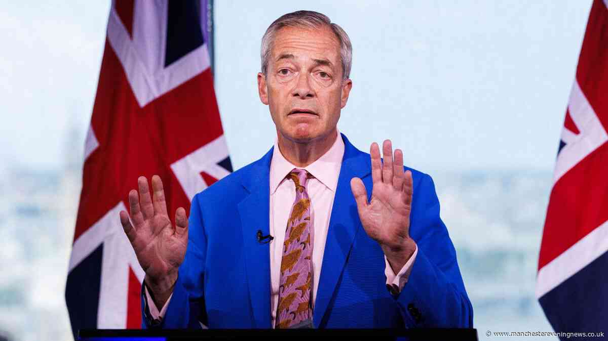 Andy Burnham issues statement after Nigel Farage resigns as MP