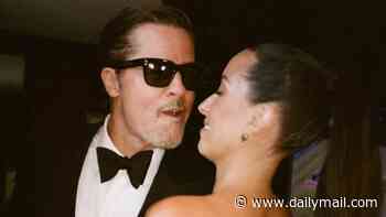 Brad Pitt's girlfriend Ines de Ramon accused of 'pulling away from him' in Taylor Swift wedding snap