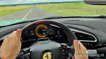 Launch control met de Ferrari 296 Speciale