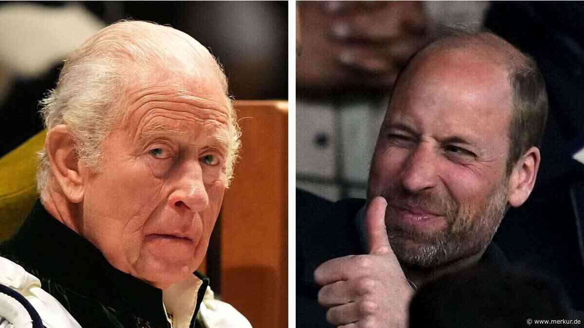 Überraschende Beichte von Prinz William: König Charles III. hat eine echte Abneigung gegen Fußball