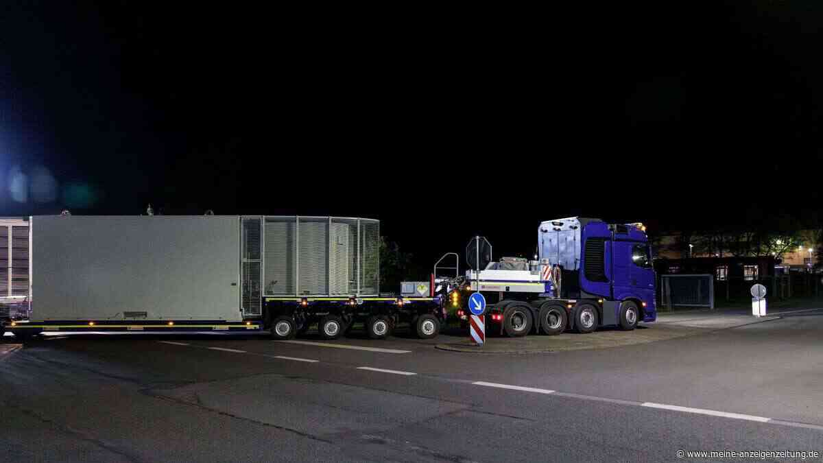 Großeinsatz für Castor-Transport gestartet