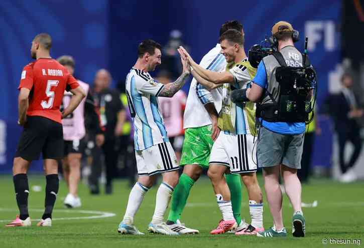 World Cup: Argentina stage late comeback to beat Egypt 3-2