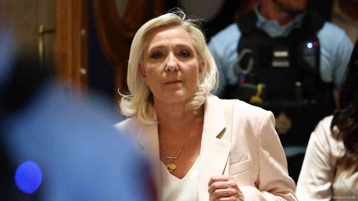 Populistin will Urteil anfechten: Le Pen hält an Präsidentschaftskandidatur fest