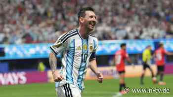 Furioses WM-Comeback: Messi rettet Titelverteidiger Argentinien 