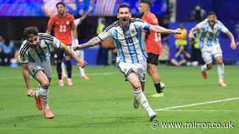 World Cup LIVE: Messi rescues Argentina in Egypt thriller as England rivals suffer sickness bugs