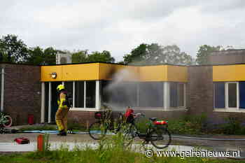 AZC ontruimd na brand in kamer
