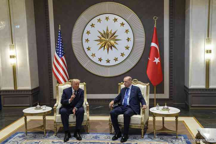 Sitting alongside ‘friend’ Erdogan, Trump says he’ll ‘certainly consider’ F-35 sale to Turkey
