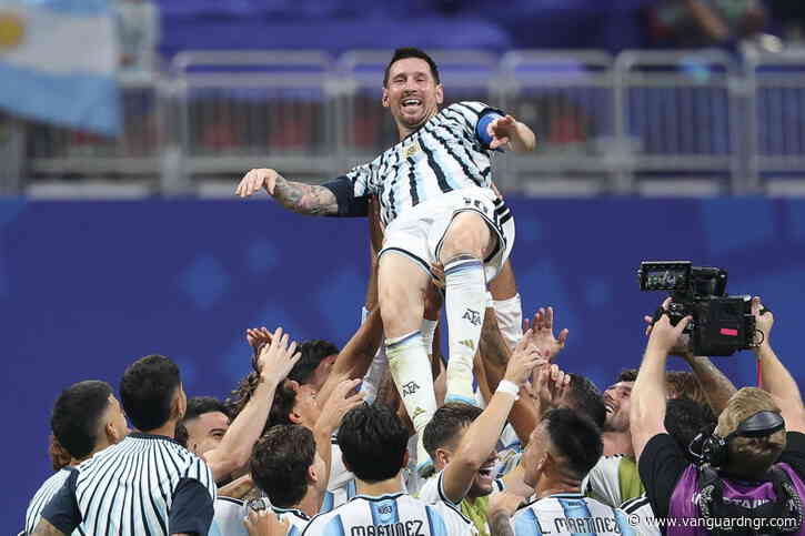 Messi achieves record not seen since 1930 World Cup with 8 goals for Argentina