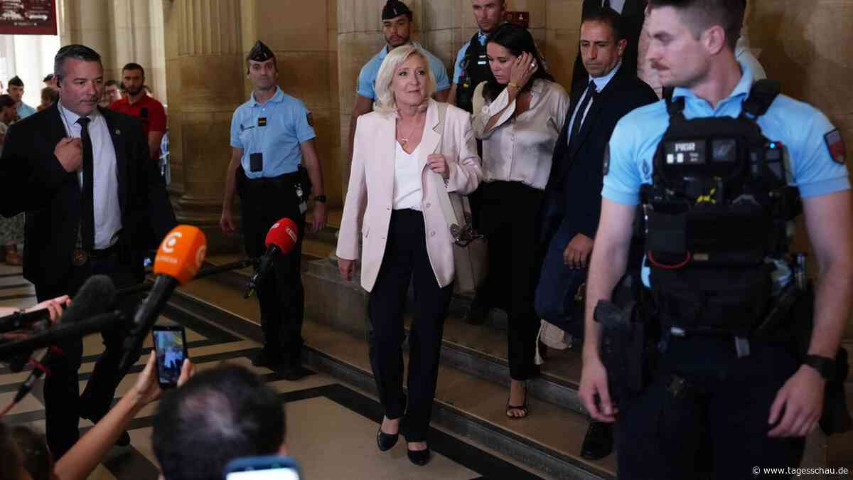 Le Pen will trotz Urteils bei Präsidentschaftswahl 2027 antreten