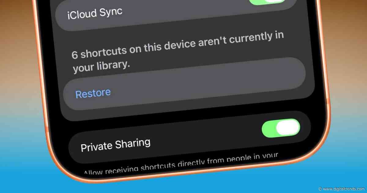 iPhone shortcuts disappearing in silence? iOS 27 just added a way to get them back