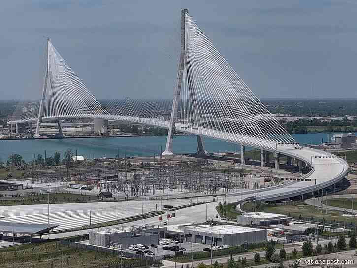 Why Canada and the U.S. can't agree on opening the Gordie Howe Bridge