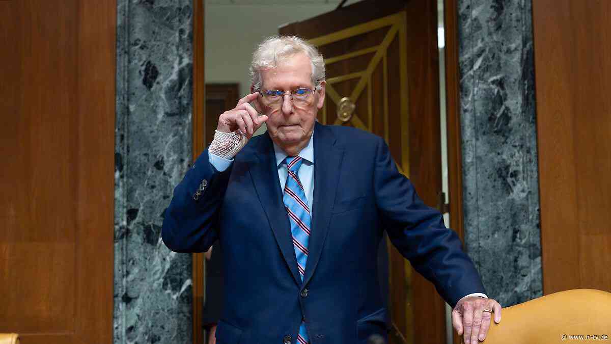 Bekannter US-Senator hirntot?: Gerüchte über Gesundheitszustand von McConnell überschlagen sich