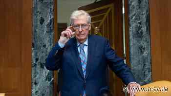Bekannter US-Senator hirntot?: Gerüchte über Gesundheitszustand von McConnell überschlagen sich
