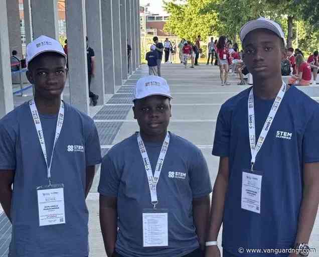 Meet three Nigerian students who won gold in international STEM Olympiad competition