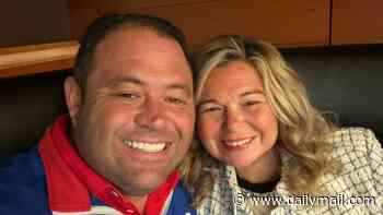 Smalltown mayor on $64k salary shocked locals by driving $160k LAMBORGHINI and giving out Louis Vuitton gift boxes at leather-clad wife's 40th... but now scandal has caught up with them