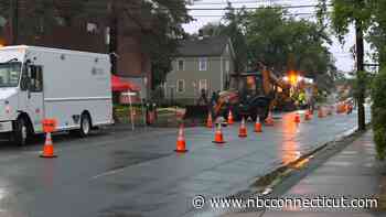 Work continues on Prospect Ave. in West Hartford after ‘significant roadway failure'