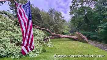 Thousands remain without power after strong storms moved through Conn. on July 4
