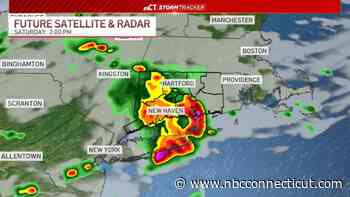 Severe storms winding down as Sunday temps expected to reach the 80s