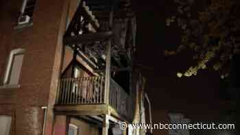 20 people displaced after 3-alarm fire in Hartford