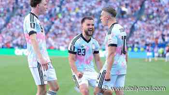 Rangers star Raskin admits Belgians were fired up to beat USA after 'injustice' of Trump intervention